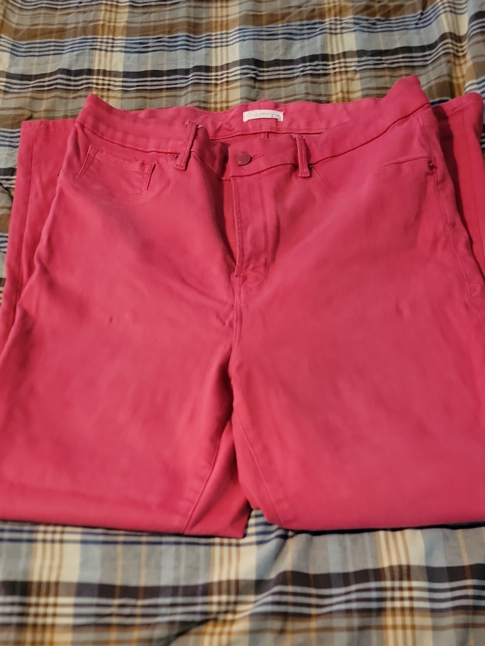 Good American Slim Fit Pink Skinny Jeans